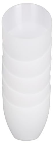 Homoyoyo Paralumi di Ricambio 5 Pezzi per Lampada da Tavolo Design Inclinato a Ferro di Cavallo, Coprilampada Semplice in Plastica, per Abat-Jour in Camera da Letto