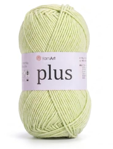 Yarn Art Jeans Plus - Hilo 55% algodón, 45% poliacrílico, 100 g, 160 m, peso del hilo: 4: Worsted-Aran (11)