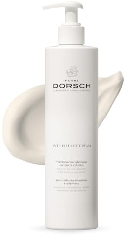 FARMA DORSCH - Crema Anticelulítica Reductora | Tratamiento Reafirmante Corporal | Acción Drenante e Hidratante | +98% Ingredientes Naturales | 200 ml