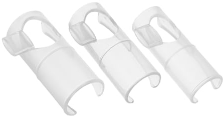 3pcs Flute Aid Mouthpiece for Bamboo Flute Beginners Nylon | Membrane Protector, Pitch and Tone Control Support, Chinese Flute Helper for Easy Playing
