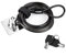 NouveLife Câble Antivol PC Câble de Sécurité Antivol Ordinateur Portable Autocollant 3M Résistant Longueur de Câble de 2m avec 2 Clés pour Ordinateur Portable Tablette Mac iPad Smartphone