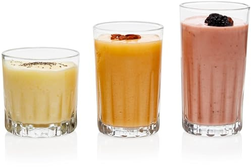 Libbey Brockton 24-Piece Tumbler, Rocks and Juice Glass Set