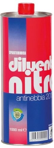 Sprint Diluyente Nitro antiniebla LT. 1 solvente Pintura Color