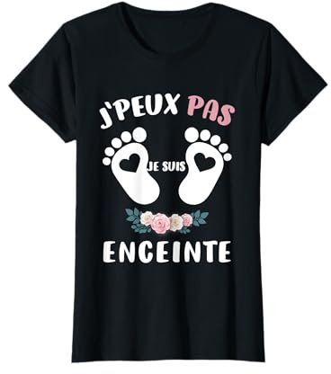 Cadeau Drôle Future Maman - Annonce Grossesse Papa Originale T-Shirt