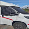 Frontscheibenabdeckung für F-iat Ducato, Sonnenschutz Frontscheibe Frostschutz Scheibenabdeckung Verdunkelung Anti-UV Sonnenschutz Abdeckung für Ducato Wohnmobil ab 2006