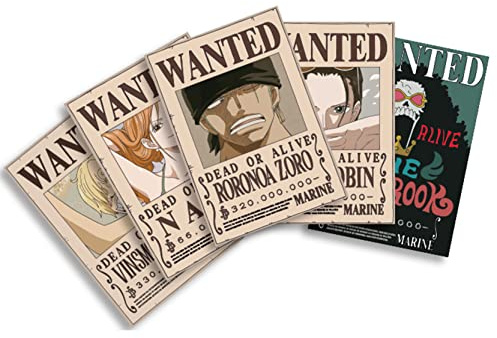 ABYSTYLE - ONE PIECE Cartes postales Wanted Set 3