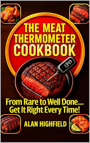 The Meat Thermometer Cookbook: From Rare to Well Done... Get It Right Every Time! | The Meat Thermometer Guide for Home Chefs: Restaurant Quality Secrets ... Delicious Steaks, Roasts, Poultry and More