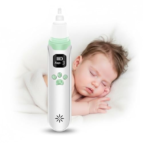 PHD Wholesale Electric Nasal Aspirator Baby with Soft Silicone Tip - Nose Suckers Feature Adjustable Suction for Easy Comfort - Rechargeable Baby Nose Cleaner Keeps Little Ones Happy & Breathing Easy