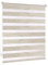 Victoria M. Doppelrollo Klemmfix ohne Bohren, 70 x 230 cm (BxH) Leinen, Rollo Fensterrollo lichtdurchlässig & verdunkelnd，Duo-Rollo Klemmmontage Zebrarollo für Fenster & Türen
