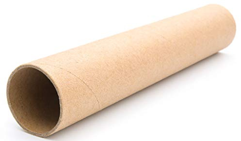EXTRA THICK (6MM) 10CM WIDE HOLLOW CARDBOARD TUBES (50cm Long)