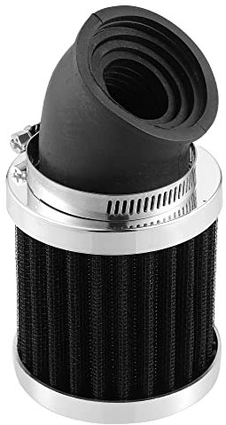 A ABSOPRO Moto Filtro Aria Universale 28mm a 48mm Filtri Aria Argento Tono