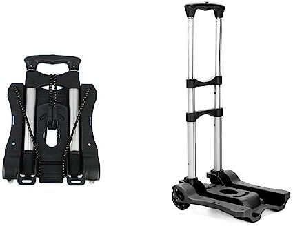 Chariot à Deux Roues brouette Pliable Robuste de 35 kg, Chariot à Bagages Pliant Portable for Les achats de Voyage à Domicile YIJIAN