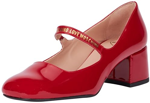 Love Moschino Zapatos de Tacón Mujer Laca 36 EU