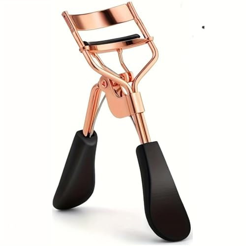 Eyelash Curler Rose Gold Designed for No Pinching or Pulling Just Dramatically Curled Eyelashes & Lash Line in Seconds