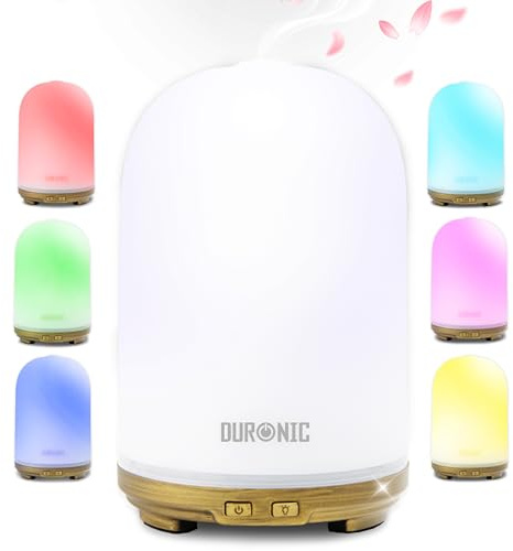 Duronic AD11 Diffuseur d’Arômes Brumisateur d’Huiles essentielles Purificateur d’air Naturel Humidificateur Aromathérapie Maison Bien être Relaxation détente apaisant Parfum