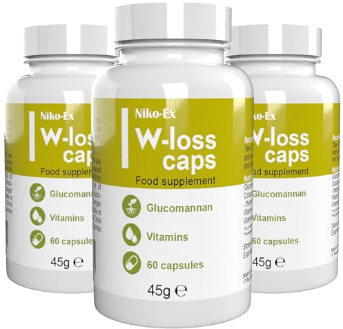 W-loss - 180 Cápsulas (3x60 Cápsulas), Pack de 3