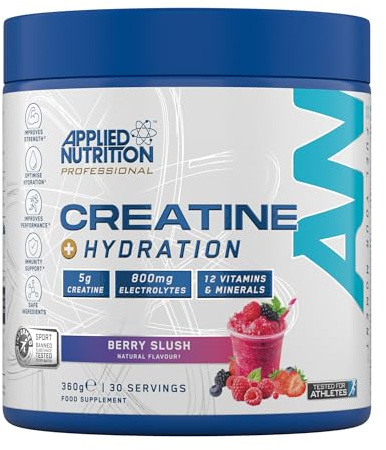 Applied Nutrition Creatine + Hydration (360g) Berry Slush - Kreatin - Kreatin-Mix