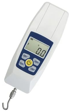 Push Pull Force Gauge Dynamometer Tension Tester Thrust Meter med enheter N/LB/Kg/Oz, bärbar förvaringsväska(300N)