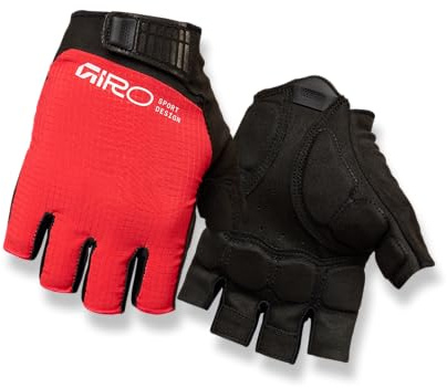 Giro Bravo II Gel Bike Gloves - Flame Red, X-Large