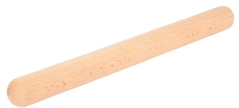 KRFWGUU 1 Pieza Rodillo De Madera De Haya, Pequeño Para Pizza, Pasta Y Pan (Marrón)
