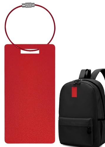 Bagageetiketter för bagage, hållbara etikettetiketter, namnskyltar för bagage – för kvinnor, män, vuxna, flygplan, kryssningsfartyg, tåg, utlandsresor,