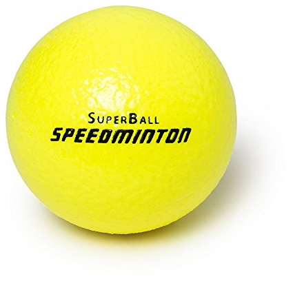 Speedminton Superball Schaumstoffball, Neon Gelb, 7 cm