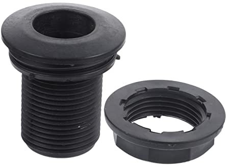 ULTECHNOVO 1 Pollice Pvc Assicella Accessori Filettato Assicella Serbatoio Connettore Testa Pioggia Barile Acquario Vasca Bagno Piscina Serbatoio Di Stoccaggio Accessori Raccordi Per Tubi