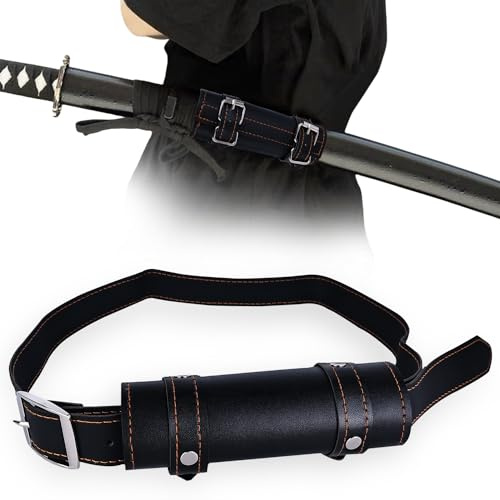 Nizirioo Katana - Porta spada con cintura robusta, 105 cm, comodo trasporto, perfetto per cosplay e samurai, accessorio di alta qualità