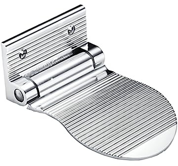 PRETYZOOM Shower Foot Step Aviation Aluminum Footrest Bathroom Pedal Grip Handle for Safety