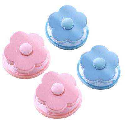 SEWOART 4 Stück Ball zum Waschen von Kleidung waschmaschinenreiniger waschmaschinenzubehör Waschmaschine Haarentferner Wäscheball Waschball