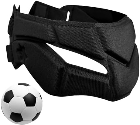 Equipo de cabeza de fútbol con bandera, equipo de entrenamiento de fútbol, casco anticolisión a prueba de golpes para niños, niñas, adolescentes, curso de entrenamiento, escuela, fútbol al aire libre