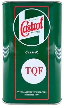 Castrol Classic TQF Fluido ATF Minerale per Cambi Automatici d’Epoca, Ford ESW-M2C-33F/ESP-M2C-33G, Rosso | con Portachiavi Cavatappi - 1L - 1 Confezione
