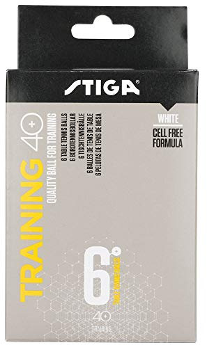STIGA Training 40+ Table Tennis Balls (6 Balls)