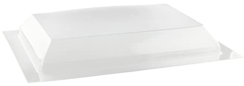 RecPro RV Skylight Outer Dome | 14 x 22 Universal Outer Skylight (Crackle Clear)