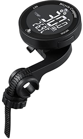Hanzete Wireless Bike Computer Impermeabile Bicicletta Contachilometri Multi Funzionale Schermo LCD Ciclo Tachimetro Mountain Bike Tachimetro