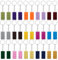 Keboyoe 30 Pièces Porte-clés en Brique Brick Keyrings Porte-clés en Blocs de Construction Brick Porte-cléf pour Les Enfants Fête D'anniversaire, Pendentif Cadeaux De Décoration (15 Couleurs)