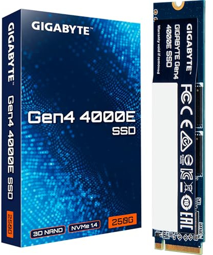 Gigabyte Unidad de Estado sólido M.2 de 250 GB Gen4 4000E (PCIe Gen 4.0 x4/NVMe 1.4)