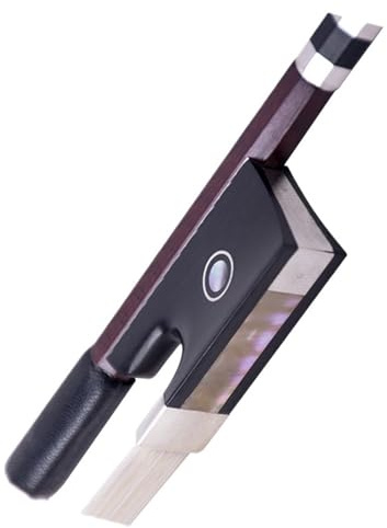 Professioneller Geigenbogen Geigenbogen aus brasilianischem Holz Kleiner Bratschenbogen für Erwachsene Anfänger(1/4)