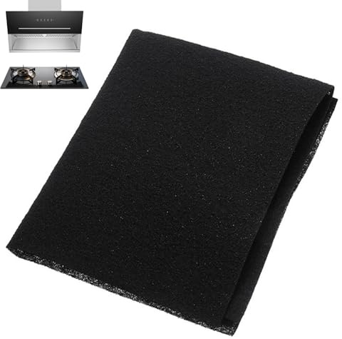 Carbon Filter for Cooker Hood, Activated Charcoal Sheet 57x47cm | Cut To Size Replacement Filter for Kitchen Hood Oven Fan, Grease and Odour Absorbing Carbon Material