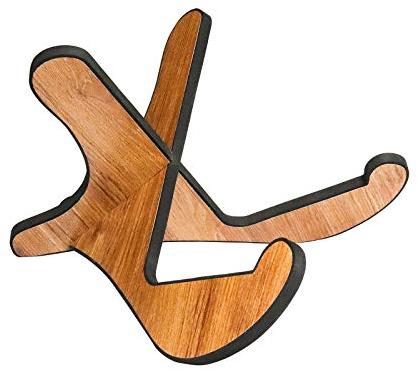 ValueHall Guitar Stand Folding Wooden Guitar Rack Portable String Instrument Holder Wooden Musical Instrument Stand Disassemble Musical Instrument Holder for Acoustic Classical Bass Guitars V1B06