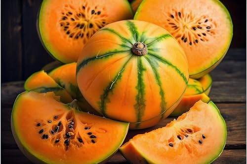 Madhu Ras Melon Seeds - 10 Fresh Rich Sweetness Melon Seeds