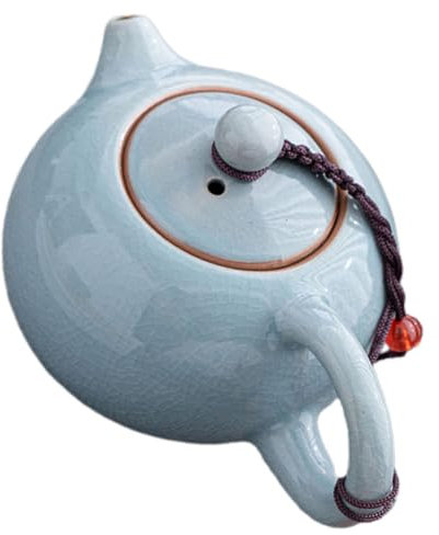 TOPBATHY Théière Céramique Rétro Bouilloire à Thé Compacte Théière Traditionnelle Chinoise Pour Service à Thé