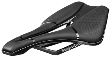 Genérico Sillín Carbon Super Light 120g Sillines de Bicicleta Asientos Carreras(240x155mm-3155E)