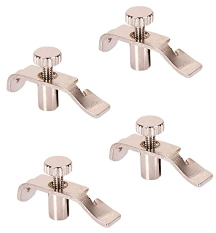 WHAMVOX Erhu Fine Tuners Set of 4 Erhu String Adjusters for Precise Tuning Stainless Steel Accessories and Parts for Musical Instrument Replacement