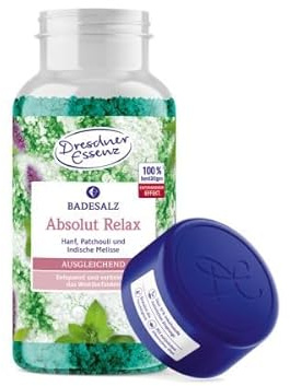 Badesalz Absolut Relax, 600g, von Dresdner Essenz