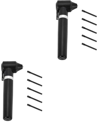 SEWACC 2pcs Mixer Pigment Blender Machine Paddle Permanent Eyebrow Lip Makeup Ink Sticks Cups