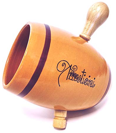 Mancini e Mancini srl Brocca Arrostibotte Piccola Porta arrosticini e spiedini in maiolica