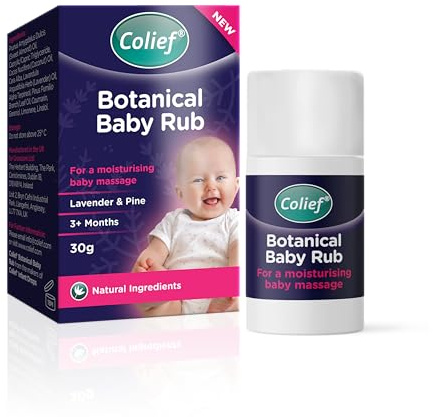 Colief Botanical Baby Rub - Decongestant Solution for Easy Breathing - Infants 3+ Months - Lavender and Pine