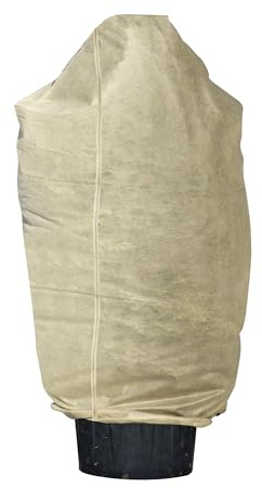 Windhager Superprotect XXL Winter Fleece Cover, Thermal Fleece, Garden Fleece, Frost Protection and Cold Protection for Trees and Plants, Winter Protection Cover with Cord, 2 x 2.4 m, 07419