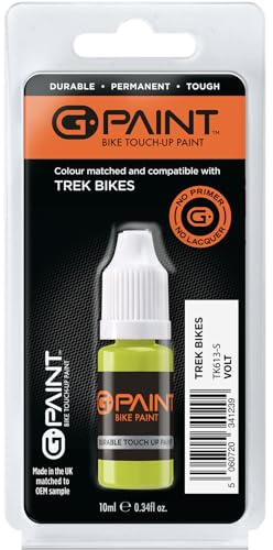 G-Paint Bike Paints - TREK Bike Touch-Up Paint - VOLT, TREK Bikes - Bike Paint Scratch Repair & Chip Filler - TK613-S - Gloss - 1 x 10ml